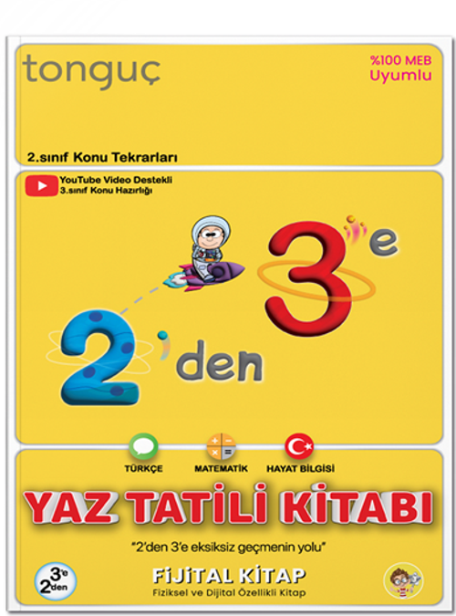Tonguç 2 den 3 e Hazırlık Kitabı Tonguç Akademi