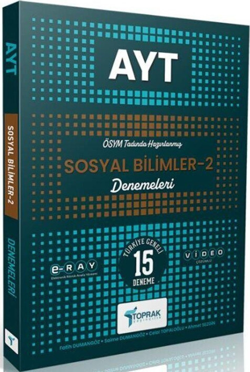 Toprak Yayıncılık AYT Sosyal Bilimler 2 Deneme