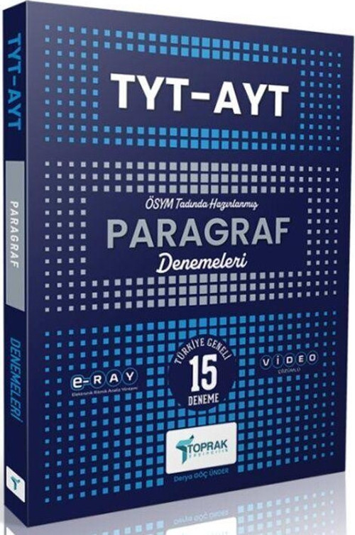 Toprak Yayıncılık TYT AYT Paragraf Deneme
