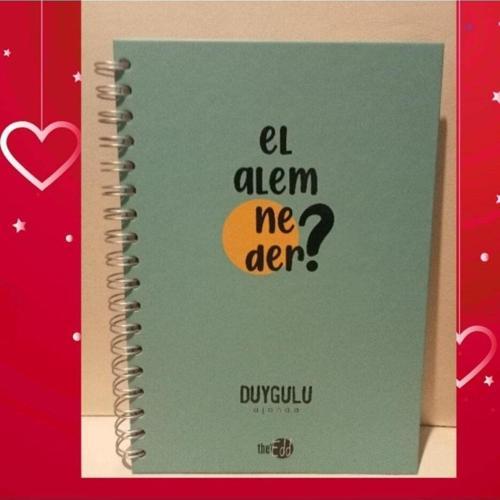 El Alem Ne Der Tasarımlı Konuşan Ajanda