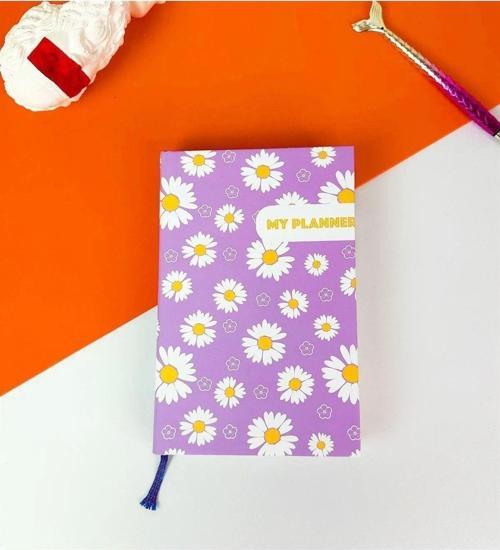 Mor Papatya My Planner Tasarımlı Konuşan Ajanda