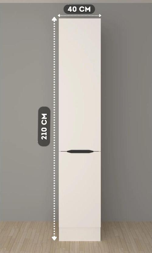 40 Cm Albina Mutfak Boy Dolabı