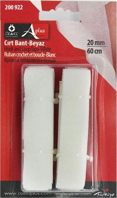 Beyaz Cırtbant 20 Mm 60 Cm 200 922