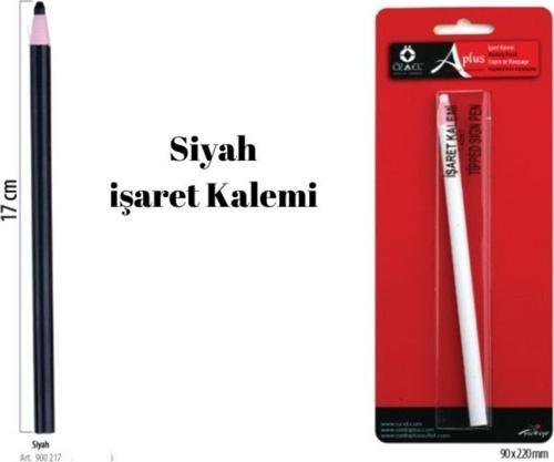 Siyah Terzi İpli Kumaş İşaretleme Kalemi  17 Cm 900 217