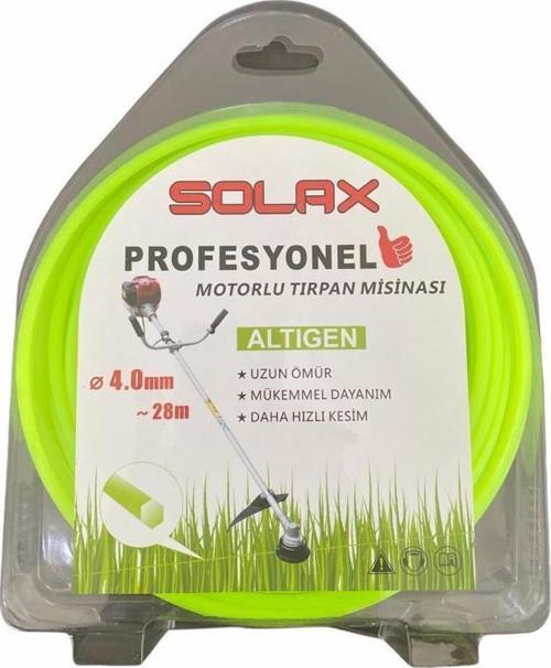 Altıgen Tırpan Misinası 4 mm 28 Metre