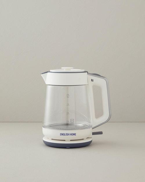 CMK 6001 1900 W Beyaz Krom Cam Çay Makinesi