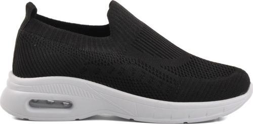 Siyah-Beyaz Anorak Hafif Kadın Spor Ayakkabı 2416 Z