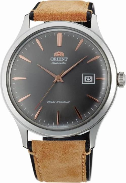 TAC08003A0 Kurmalı Otomatik Deri Taba Kristal Cam 42 mm Erkek Kol Saati