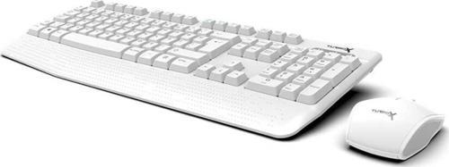Workeys Office USB Kablosuz 2.4ghz Multimedia Standart Q Klavye Mouse White