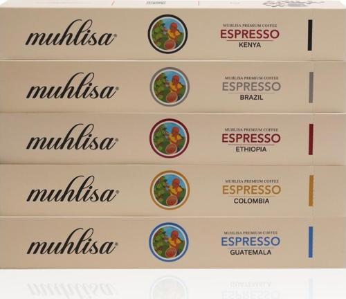 Espresso 5 Çeşit Kapsül Kahve Seti (50 KAPSÜL)