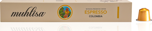 Espresso Colombia Kapsül Kahve 10'lu Kutu %100 Arabica
