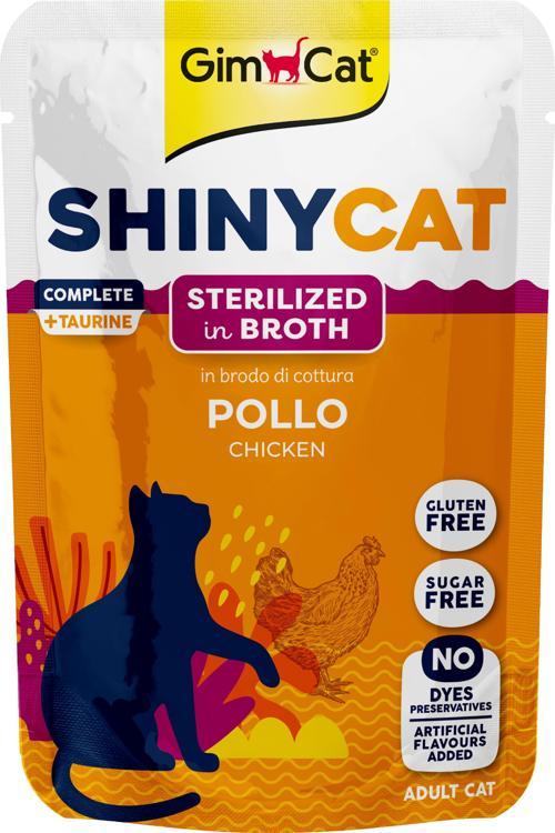 Shinycat Pouch Sterilized Chicken 70 gr - Tavuk Kısırlaştırılmış kediler için