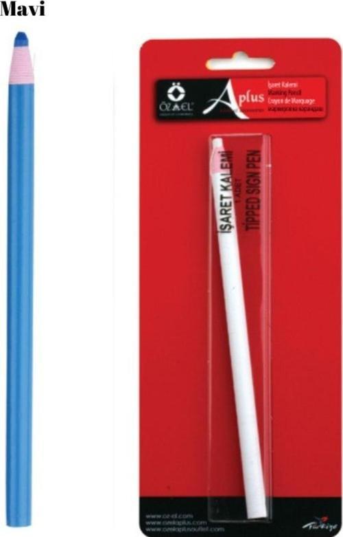 Mavi Terzi İpli Kumaş İşaretleme Kalemi  17 Cm 900 213