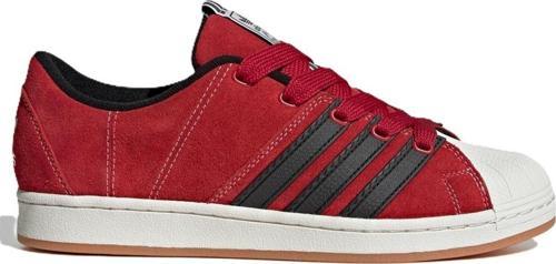 Supermodified Ynuk Leather Unisex Sneaker Red Hakiki Deri Unisex Günlük Spor Ayakkabı Kırmızı