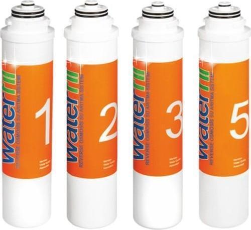 Uyumlu Waterfil Su Arıtma Filtre 4lü Filtre Seti