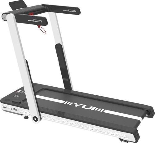 X24 Pro Max 14 Km Hız-120 Kg Taşıma-katlanabilir Akıllı Yürüyüş Ve Koşu Bandı -2.5 Hp Beyaz
