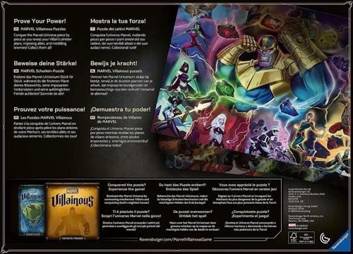 Marvel Villainous Hela 1000 Parca Puzzle 69030