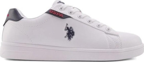 U.S. Polo Assn. 101946722 Costa WMN 5FX Beyaz/Laci/Kırmızı Kadın Sneaker