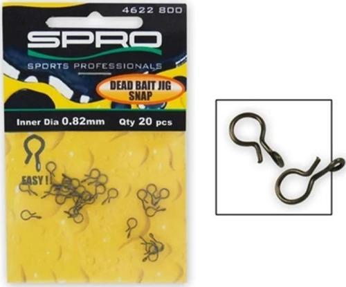 Deadbait Jig Snap Yem Tutucu Klips 20x10