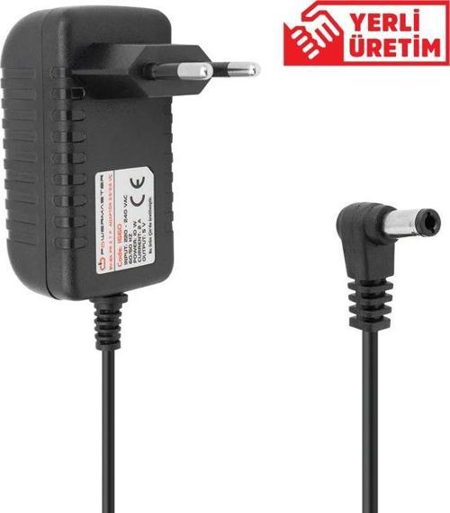 Ayt Powermaster 5 Volt 2 Amper 10 Watt Adaptör 5.5x2.5 Uçlu Priz Tipi Şarj Aleti Cihazı Adaptörü