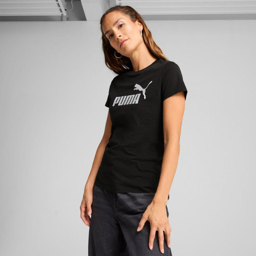 Kadın Essentials Siyah T-Shirt - 63153601