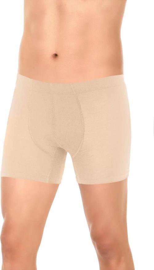Erkek Bambu Likralı Ten Rengi Boxer 324/ - 3 Adet
