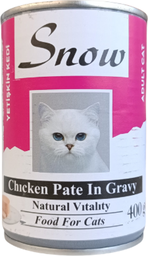 Tavuk Etli 400 Gr Yetişkin Konserve Kedi Maması 6 Adet