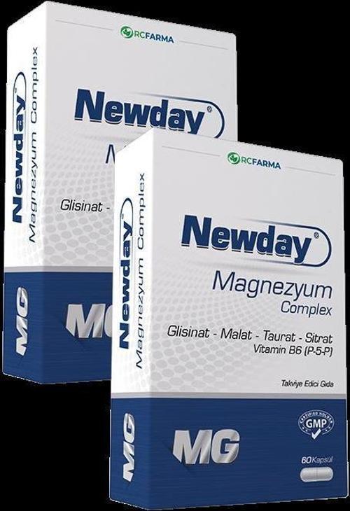 Newday Magnezyum Complex 60 Kapsül x2