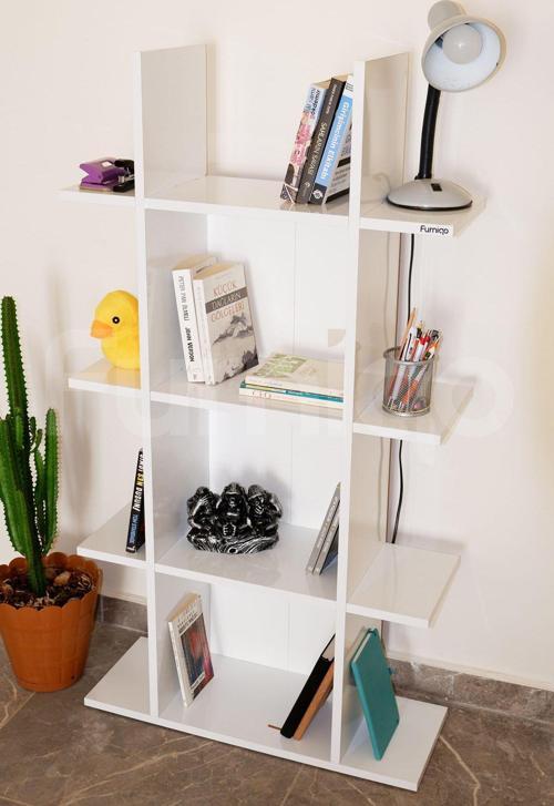 KT-1  Kitaplık, Çalışma Odası Kitaplığı, Ofis Kitaplığı, Raf Düzenleyici, Kitap Rafı