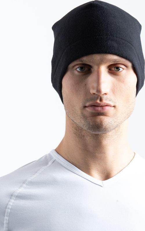 Siyah Polar Bere Basic Unisex