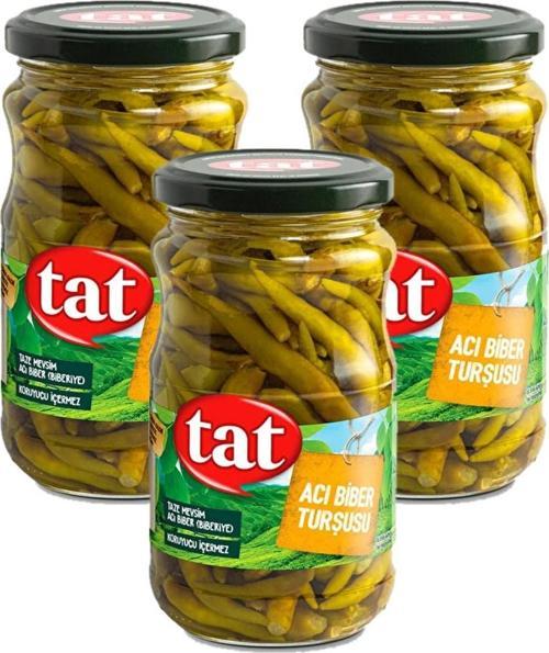 Acı Biber Yakan Turşu 330 Gr Cam x 3 Adet