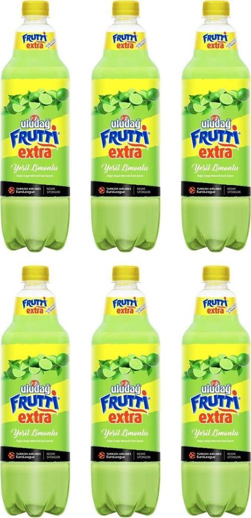 Frutti Extra Yeşil Limonlu 1 lt x 6 Adet