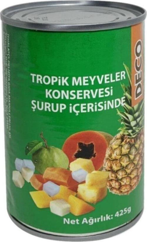 Tropik Meyveler Konservesi Şurup Içerisinde 425gr
