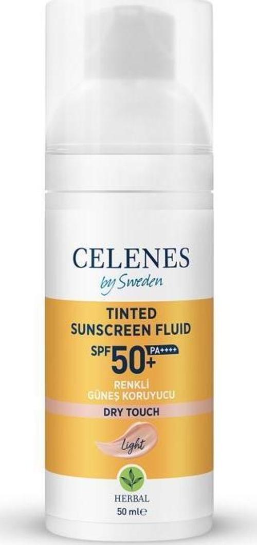 Herbal Dry Touch SPF 50 Mat Bitişli Renkli Güneş Kremi - Yüz Ve Dekolte Bölgesi 50 ml