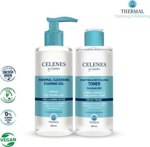 Termal Yağlı ve Karma Ciltler için Dengeleyici & Canlandırıcı Bakım Seti
