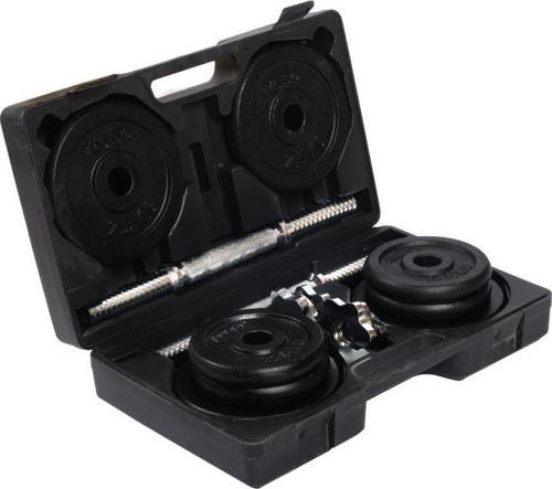 SDS-20 Kg Çantalı Siyah Döküm Ağırlık Set