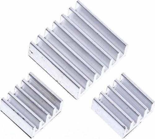 Alüminyum Soğutucu Set (Heat Sink) A4988 DRV8825 Raspberry 3 Adet +