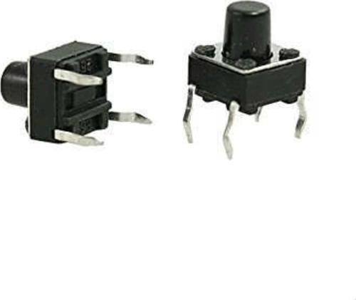 Tactile Push Buton Hobi Devreleri Için 6x6x8mm 4 Pin Küçük Buton - 5 Adet