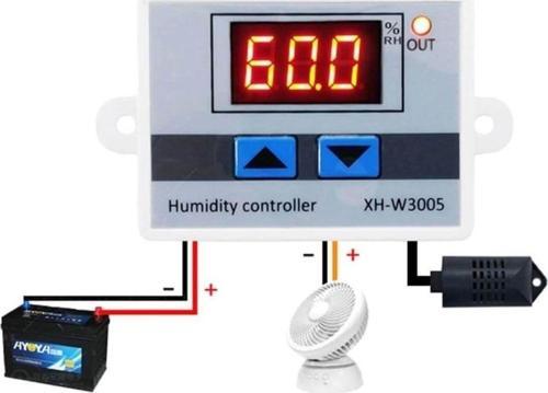 XH-W3005 Dijital Nem Kontrol Cihazı Termostat- 12V 120W