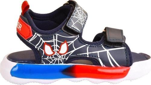 Erkek Çocuk Işıklı Örümcek Adam Spider Sandalet