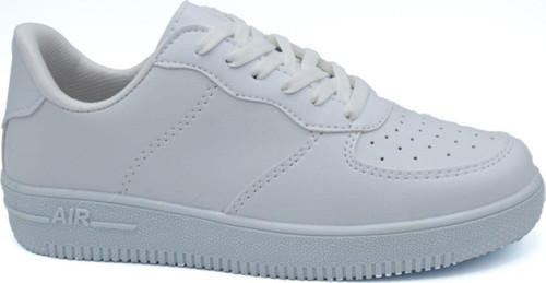 Unisex Beyaz&Siyah Spor Ayakkabı