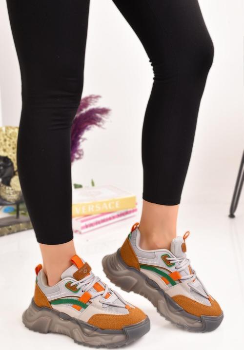 Kadın Kalın Comfort Taban Günlük Sneaker Spor Ayakkabı