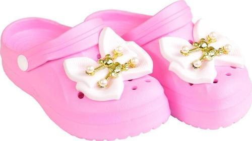 Kız Çocuk Fiyonk Detaylı Terlik