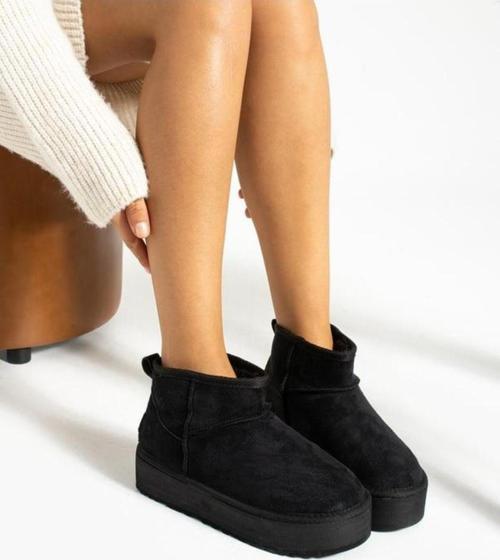 Yüksek Taban İçi Kürklü Taba Kadın Bot