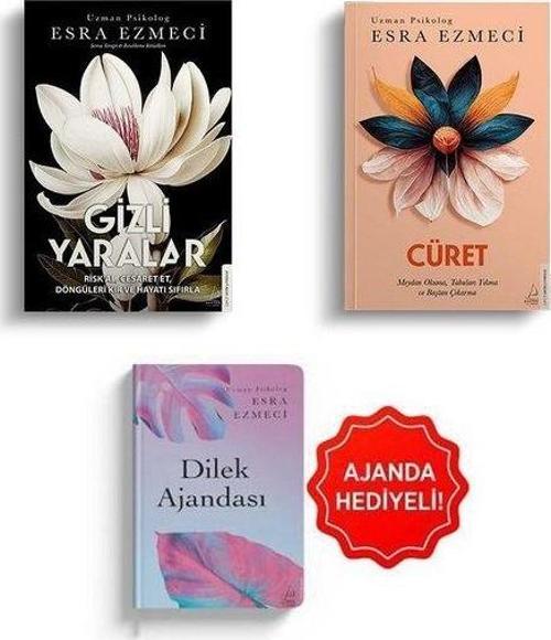 Esra Ezmeci Seti - 2 Kitap Takım Dilek Ajandası Hediyeli!