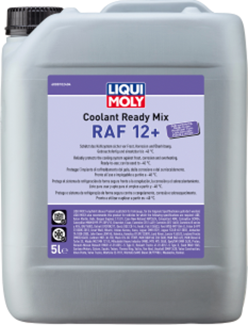 Kullanıma Hazır Antifriz RAF 12+ (–40°C /G12+/KFS12+) (5 Litre)