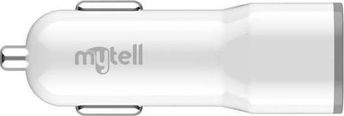 Mytell Çift USB 2.1A Araç Şarj Başlığı  - Beyaz