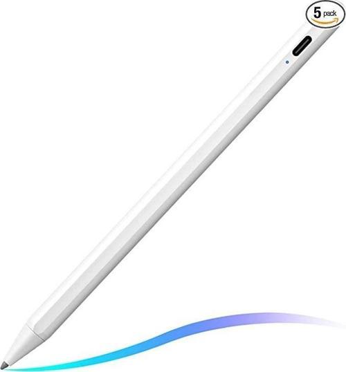 Apple iPad 10.2 8.Nesil Uyumlu Avuç İçi Reddetmeli Dokunmatik Özel Yazı Çizim Kalemi