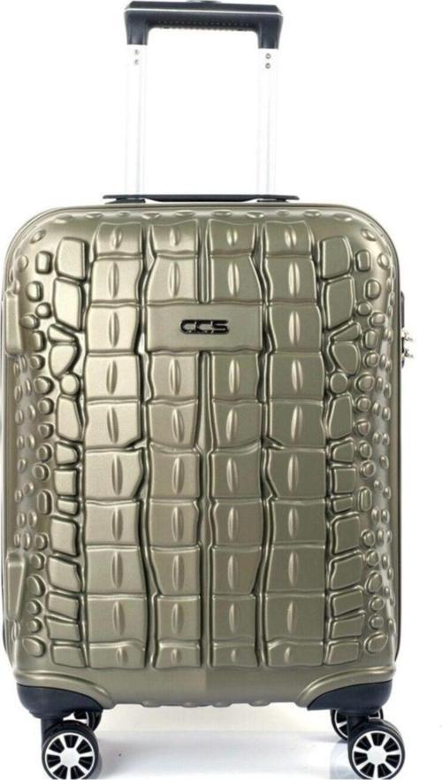 5201 Crocodıle Abs Orta Boy Valiz Haki