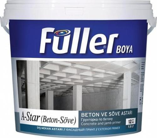 A-Star Brüt Beton Söve Astarı 12 Kg Açık Mavi